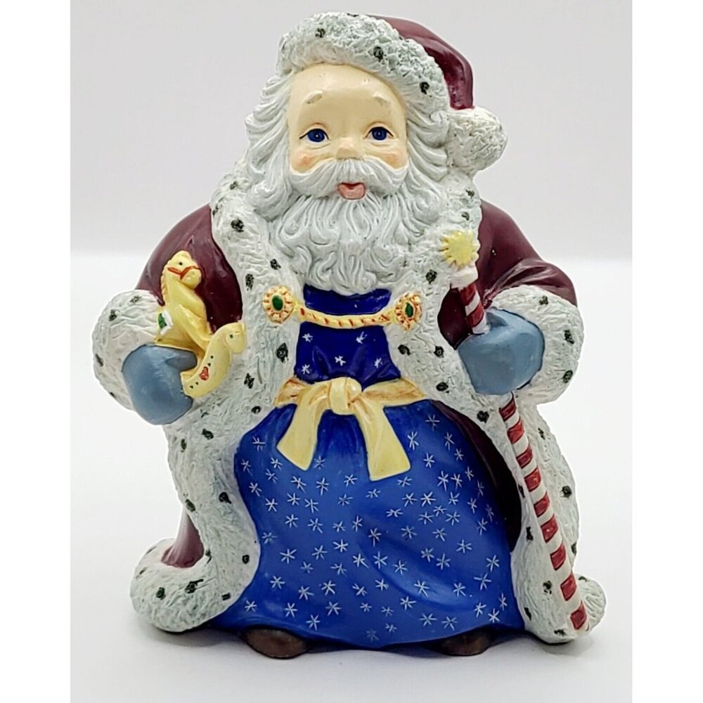 Vtg Lenox Collectors Treasury Of Santa's Series Magical Santa Christmas Figurine